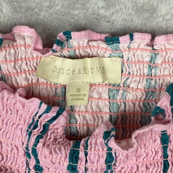 Dance Marvel Small Crop Smock Boho Festival Hippie Groovy Retro (BUNDLE PRICE $6 - Picture 2 of 6